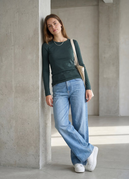 Блуза от 100% мериносова вълна